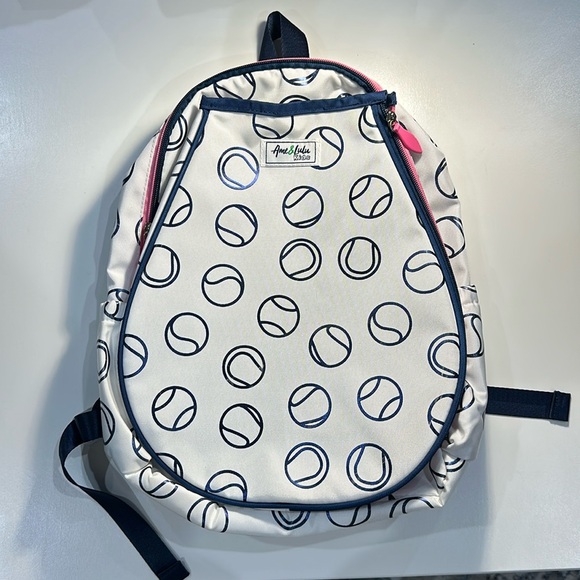 Ame & Lulu Little Love Kids Tennis Backpack 11”L x 4”W x 15”H. - Picture 1 of 15